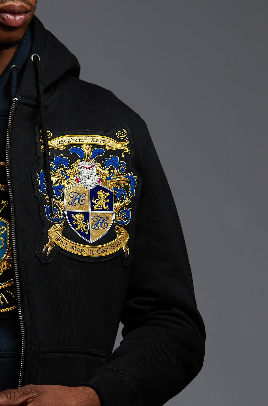 Hashawn Carey Coat Of Arms Hoodie