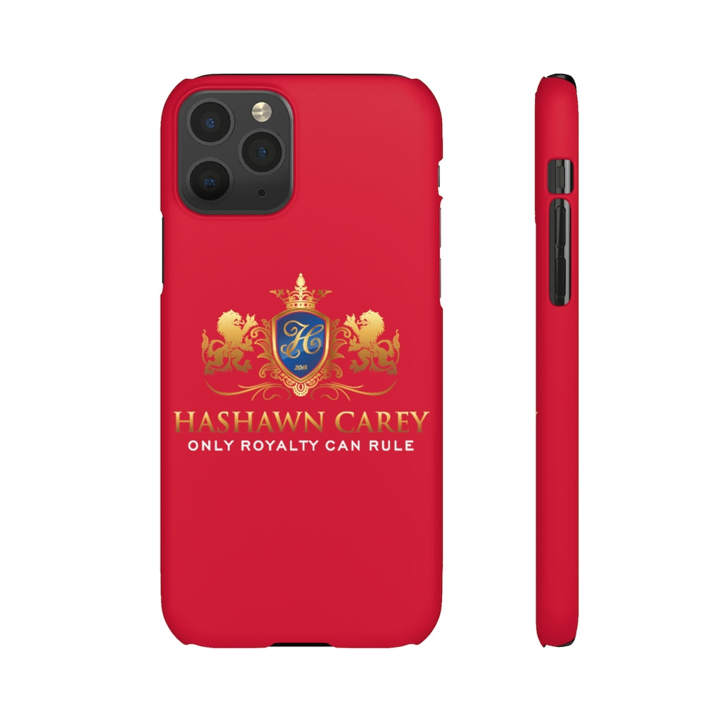 Hashawn Carey Logo Red Slim Phone Case