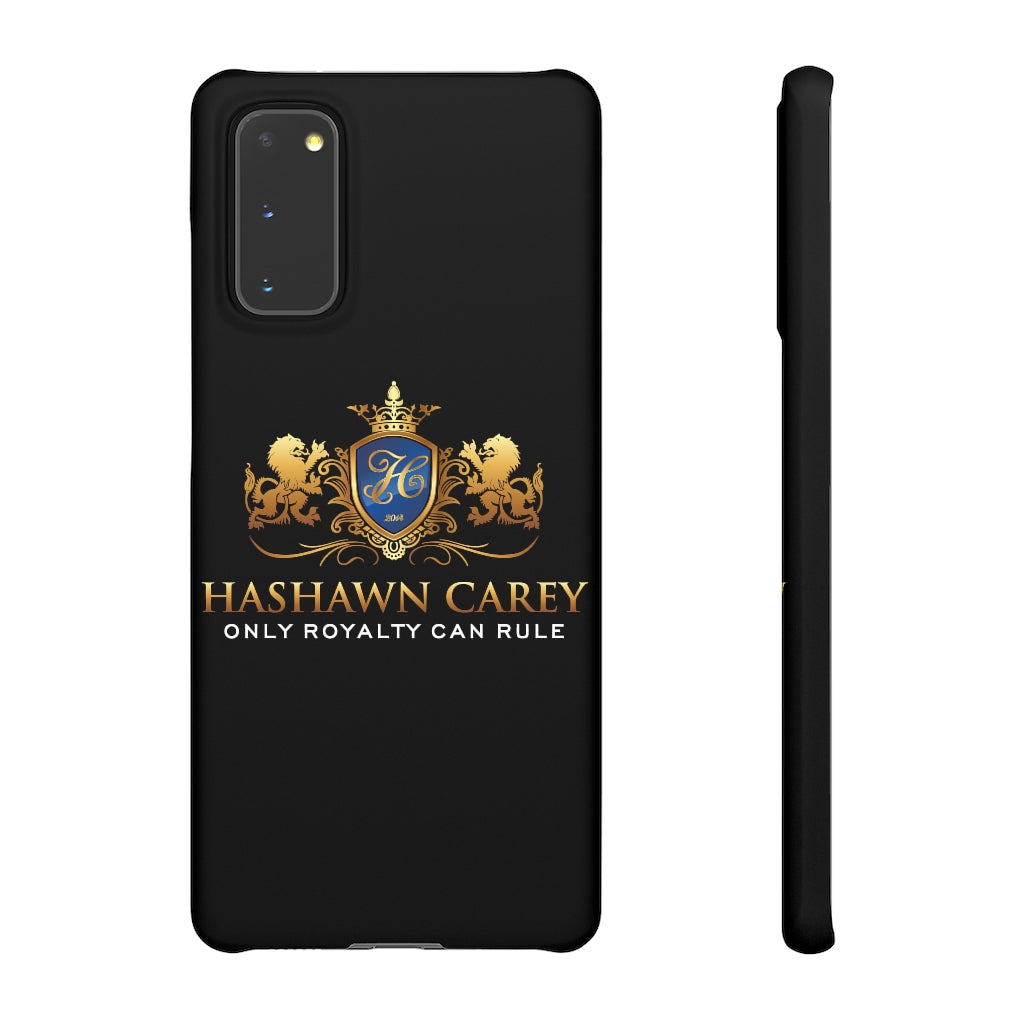 Hashawn Carey Logo Black Slim Phone Cases