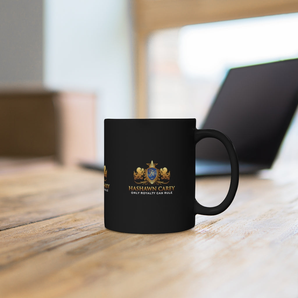 Hashawn Carey Logo Black Mug - Hashawn Carey Apparel