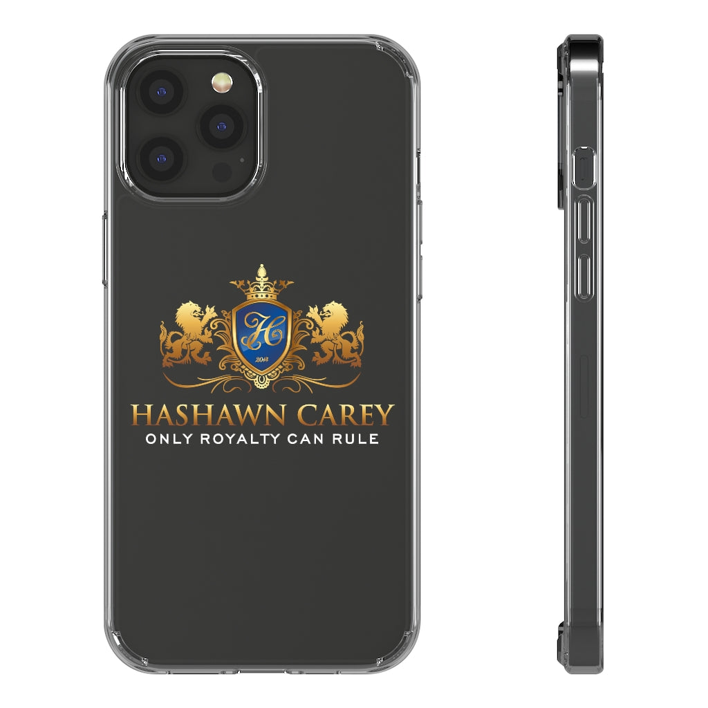 Hashawn Carey Logo Clear Phone Case