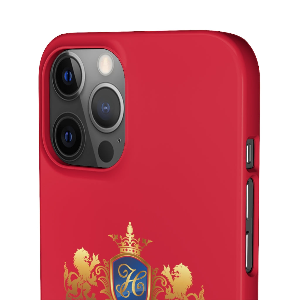 Hashawn Carey Logo Red Slim Phone Case