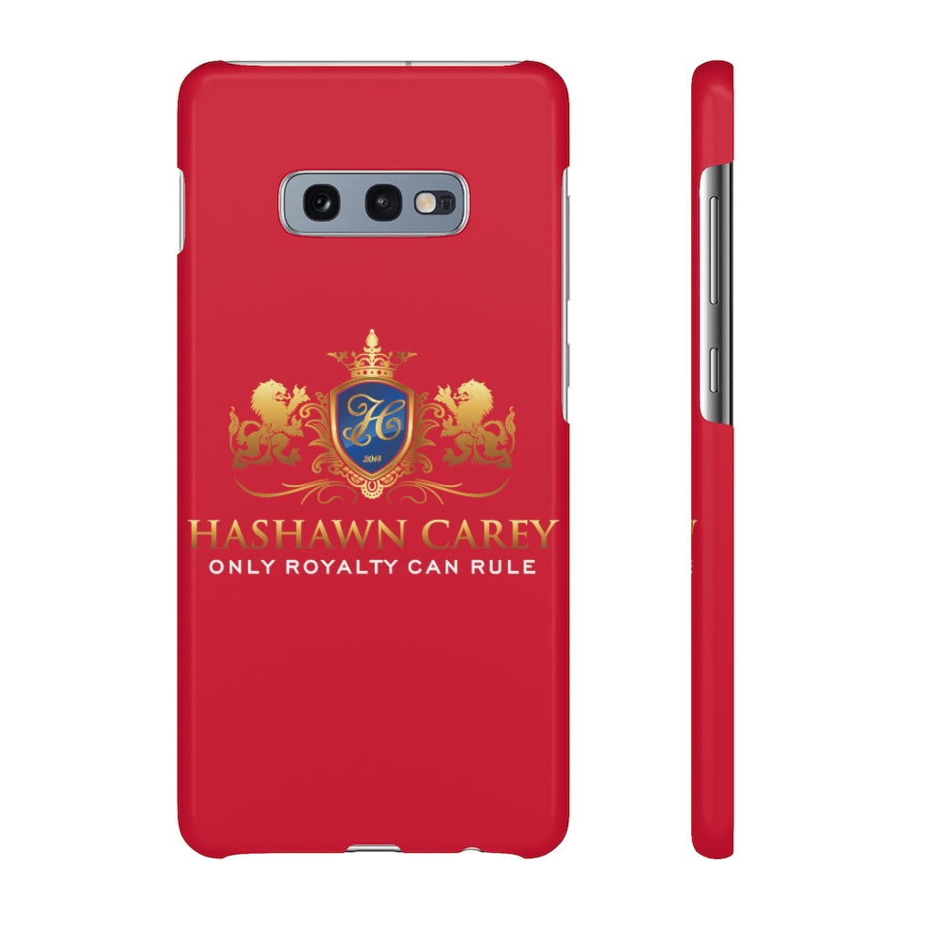 Hashawn Carey Logo Red Slim Phone Case