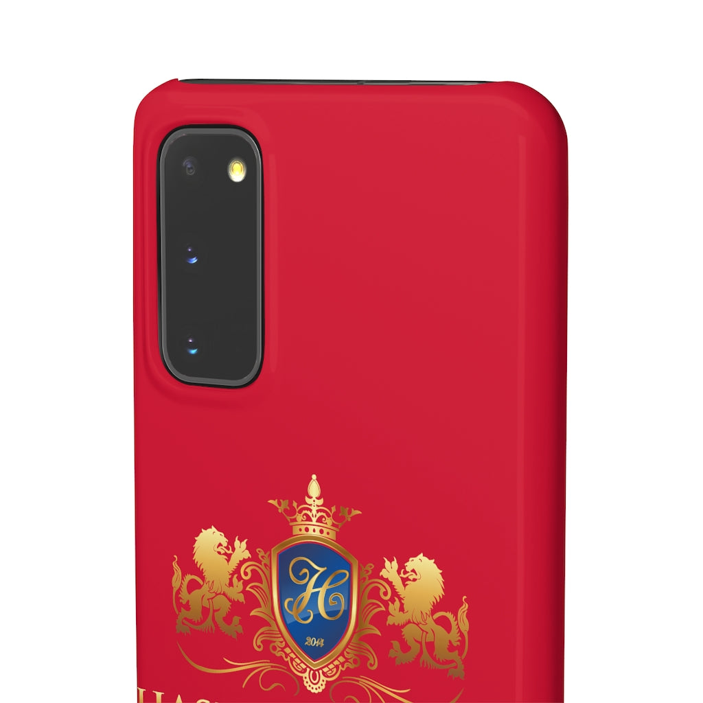 Hashawn Carey Logo Red Slim Phone Case