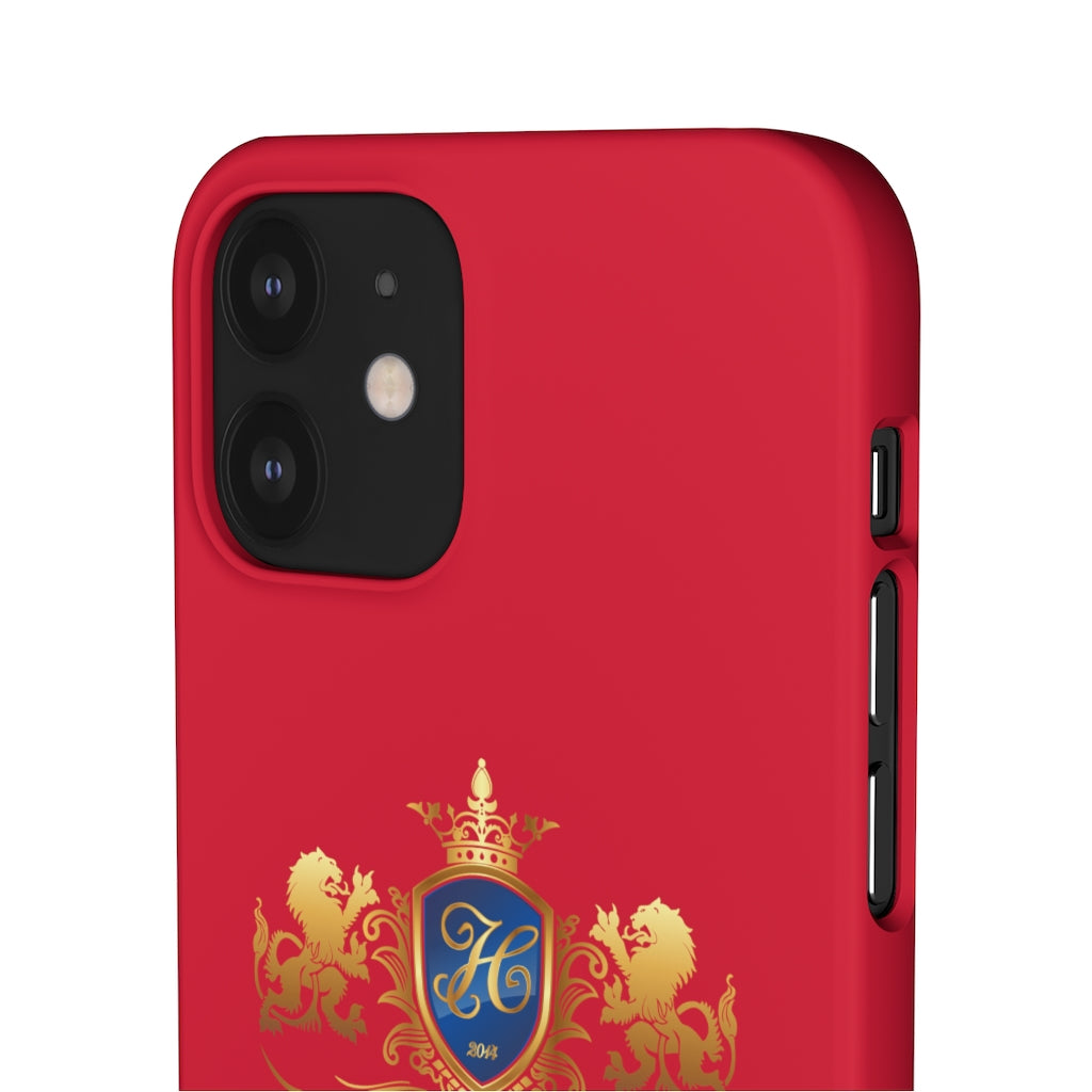 Hashawn Carey Logo Red Slim Phone Case