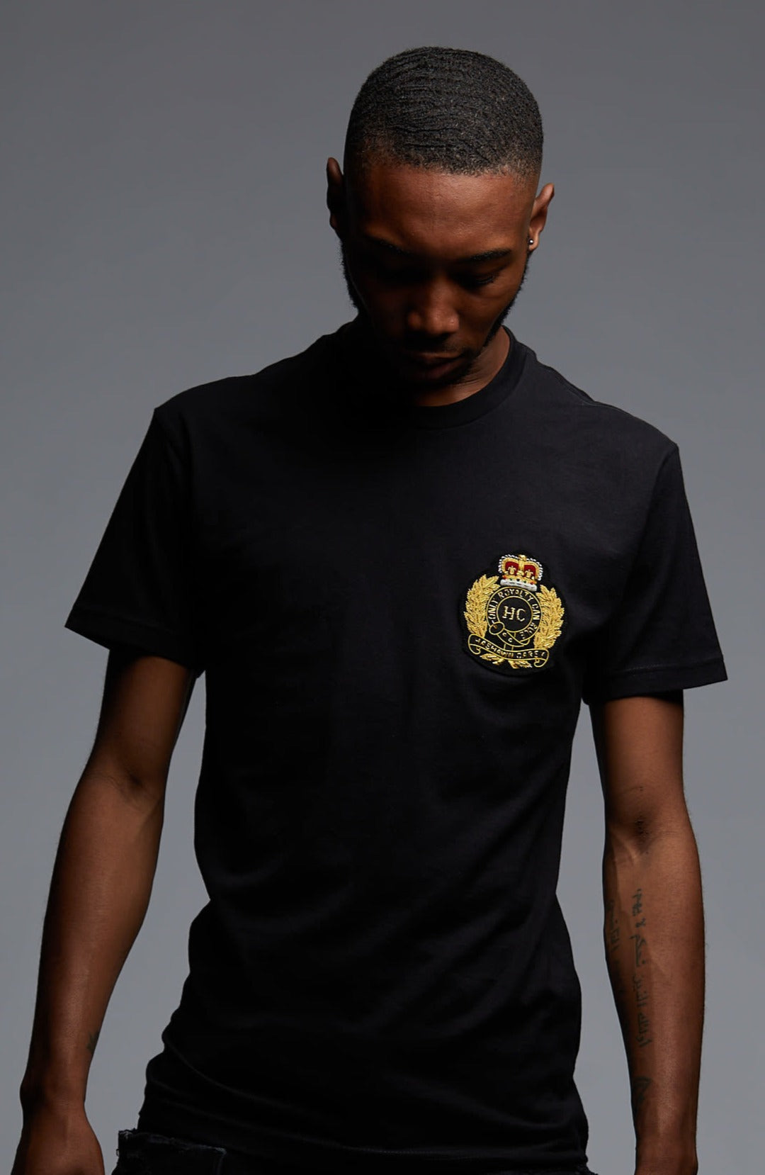 Limited Edition Royal Patch T-shirt - Hashawn Carey Apparel