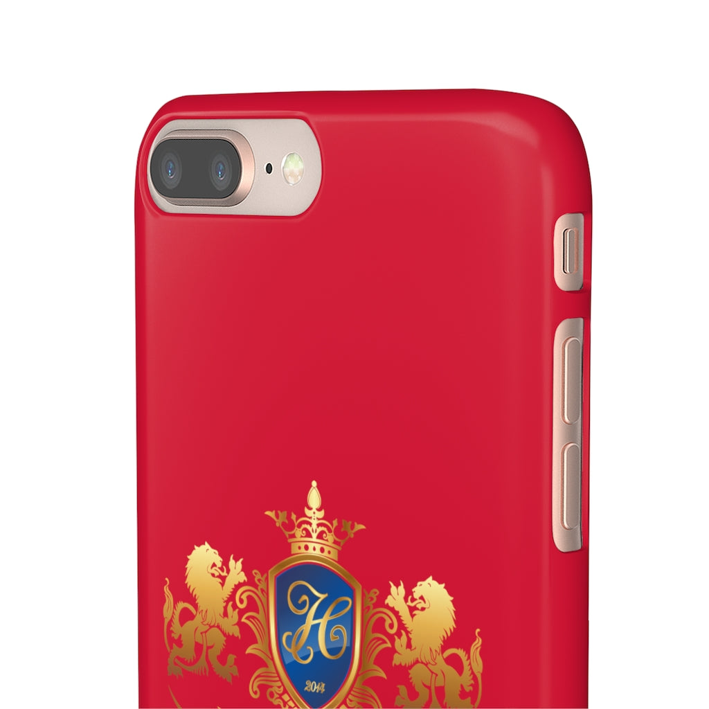 Hashawn Carey Logo Red Slim Phone Case