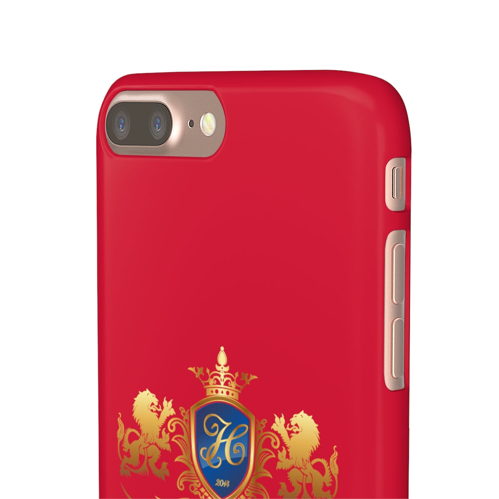 Hashawn Carey Logo Red Slim Phone Case