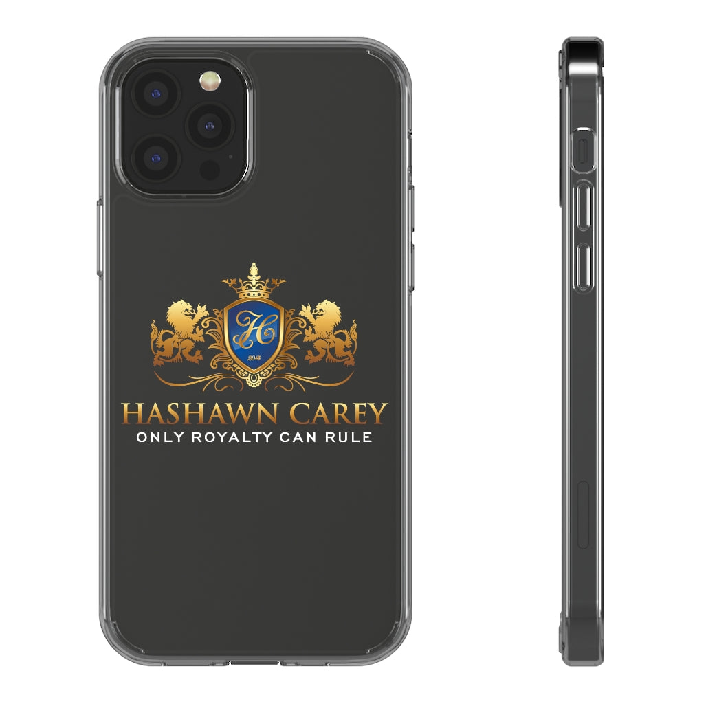 Hashawn Carey Logo Clear Phone Case