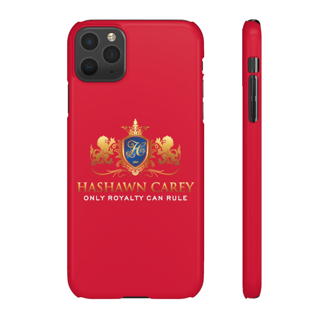 Hashawn Carey Logo Red Slim Phone Case