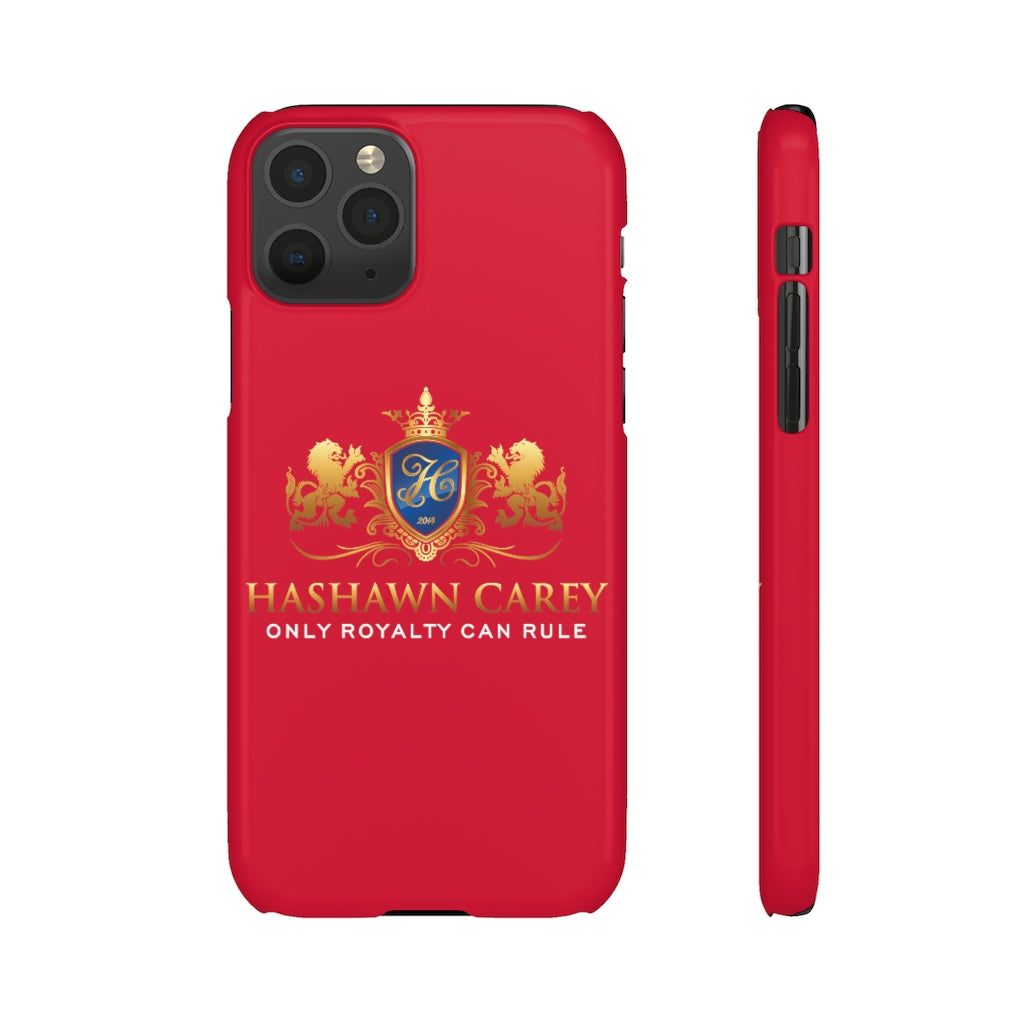 Hashawn Carey Logo Red Slim Phone Case