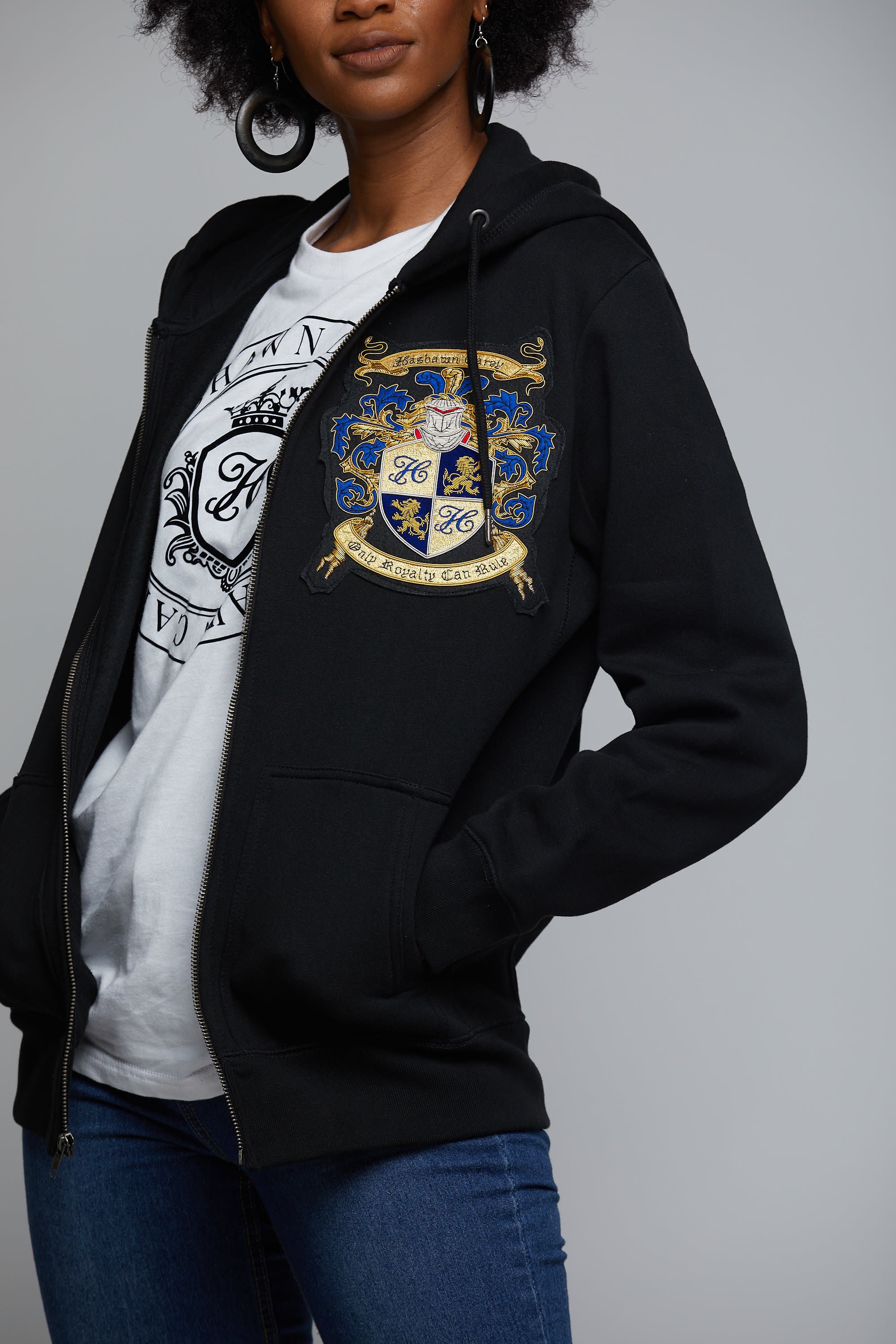 Hashawn Carey Coat Of Arms Hoodie