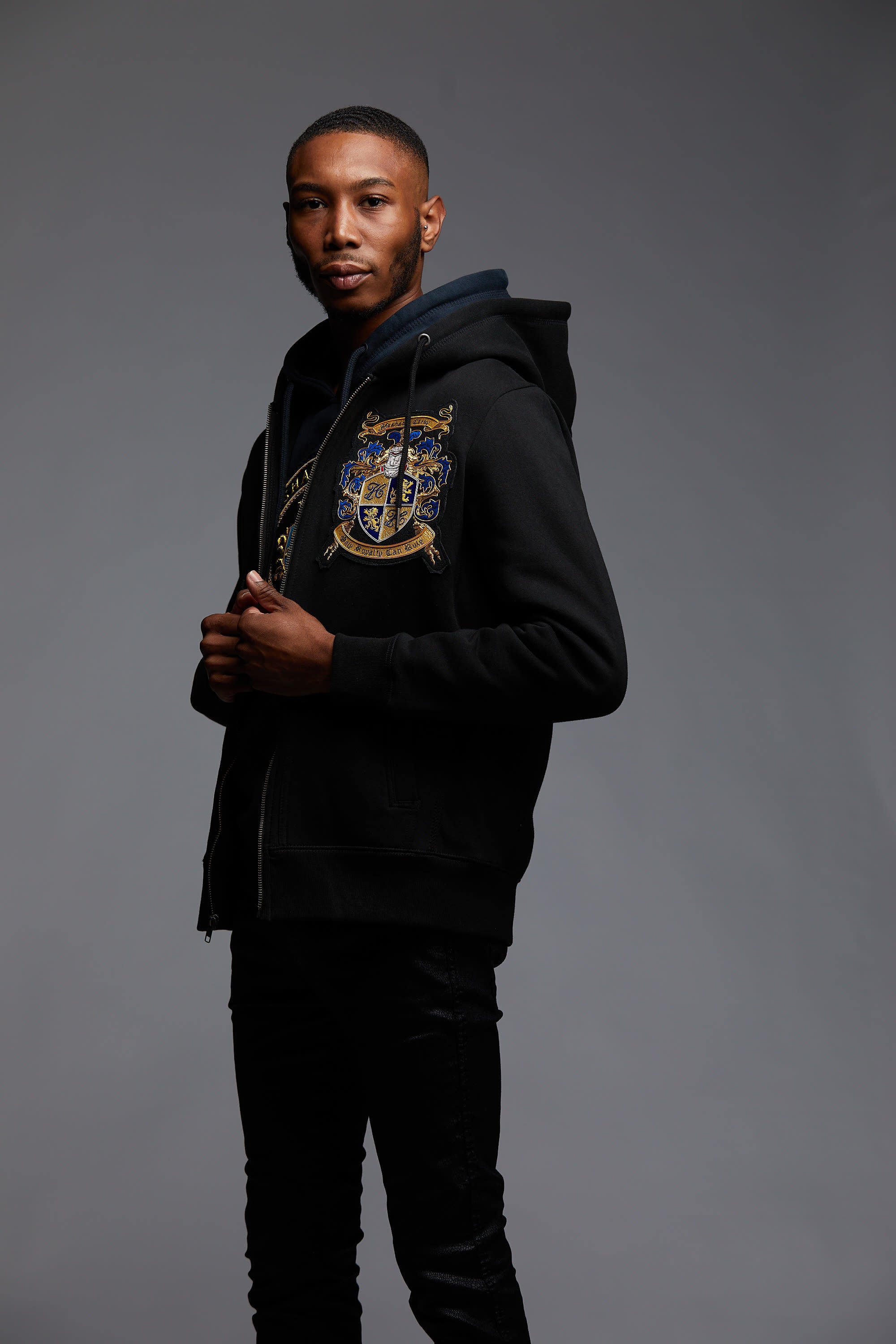 Hashawn Carey Coat Of Arms Hoodie