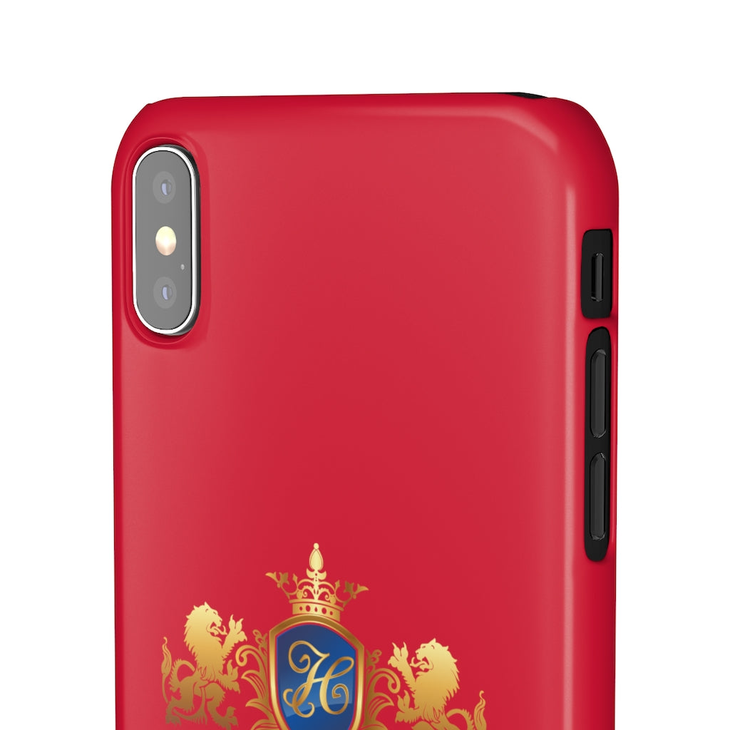 Hashawn Carey Logo Red Slim Phone Case