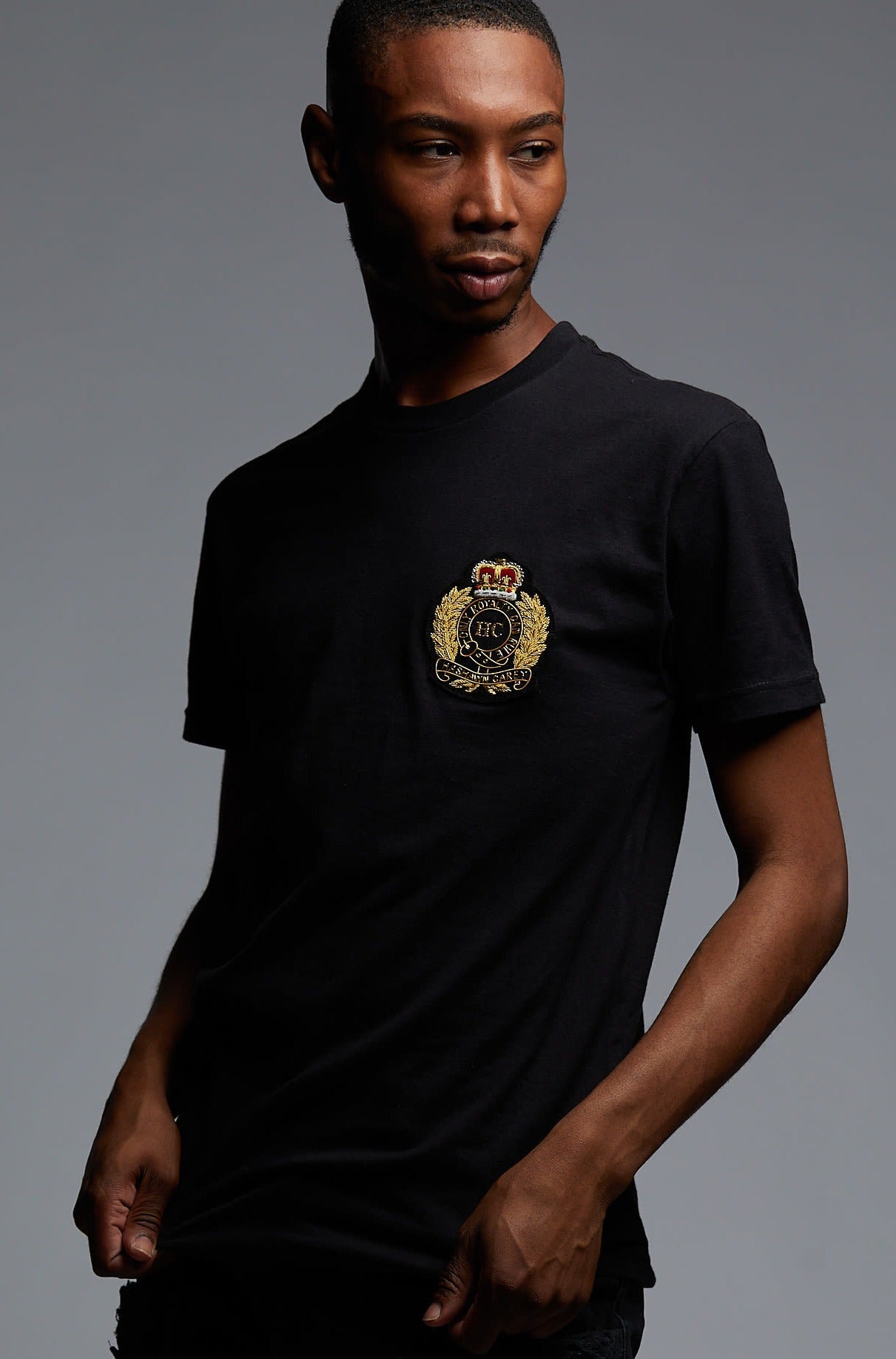 Limited Edition Royal Patch T-shirt - Hashawn Carey Apparel