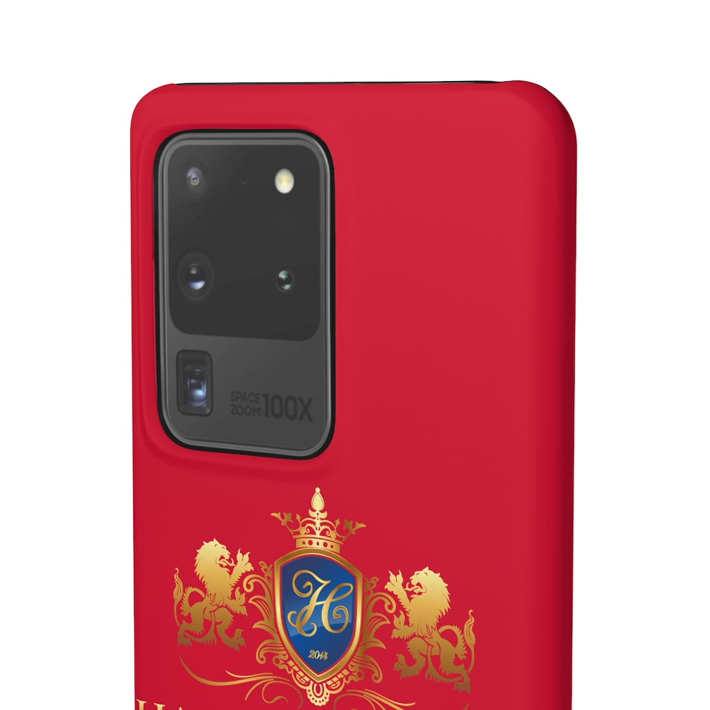 Hashawn Carey Logo Red Slim Phone Case