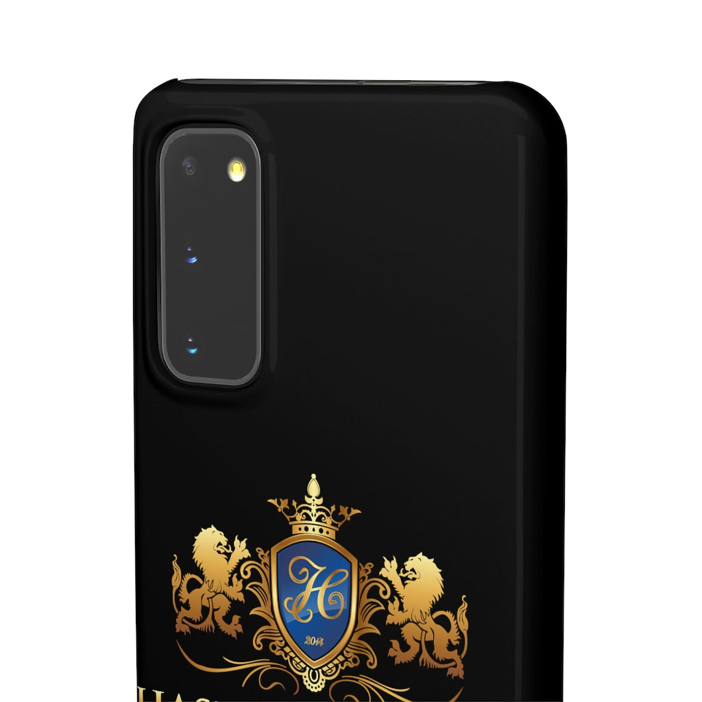 Hashawn Carey Logo Black Slim Phone Cases