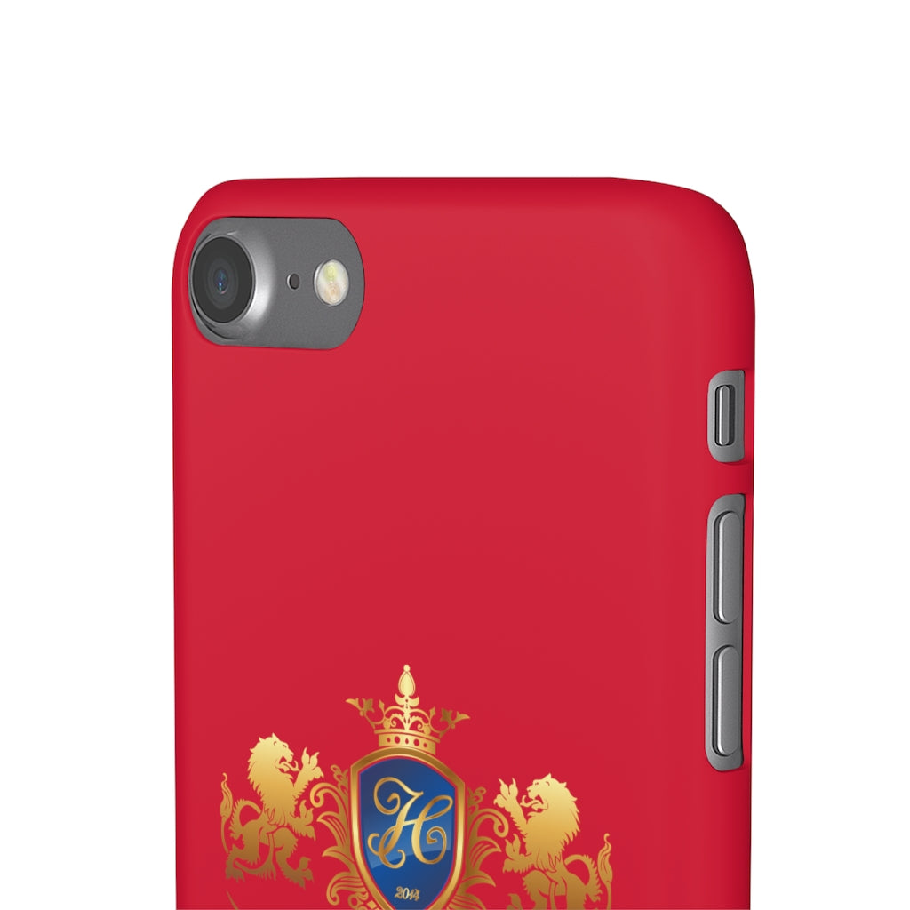 Hashawn Carey Logo Red Slim Phone Case